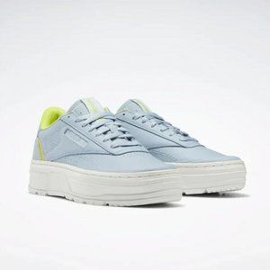 Reebok Women's Gable Grey Club C Double Geo Shoes H69144